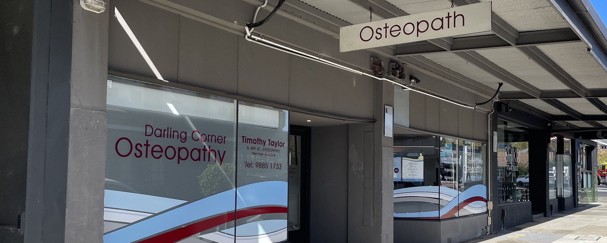 Darling Corner Osteopathy Outside Clinic Darling Corner Osteopathy Outside Clinic